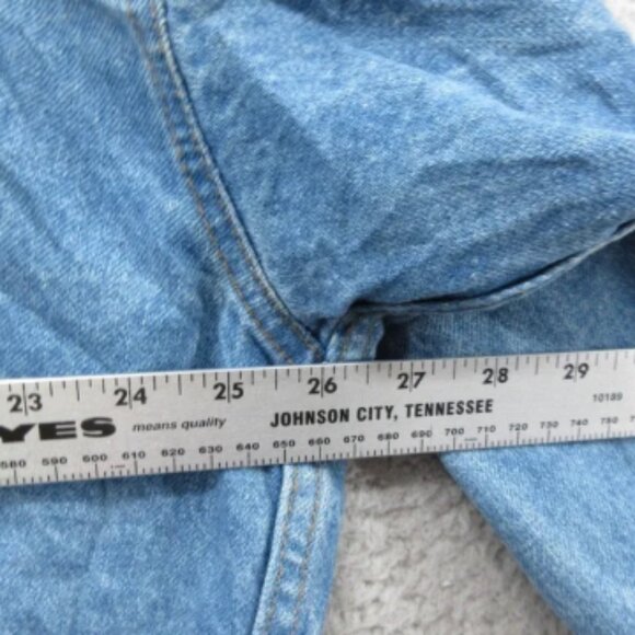 Cummins Hemi Denim Jacket Embossed Mens XL Made In USA Vintage - Picture 6 of 7